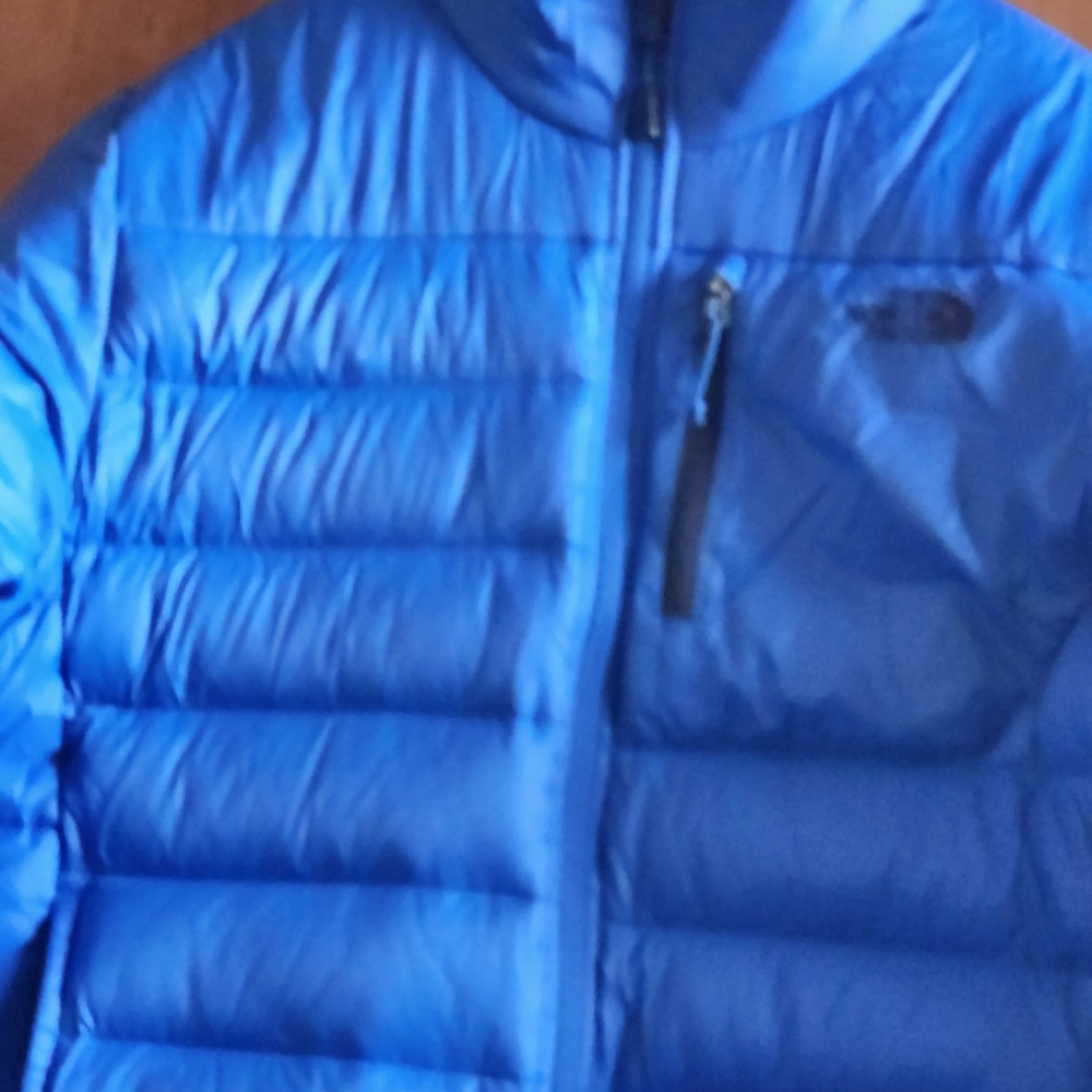 The North Face Vibrant Blue Men's Puffer Jacket